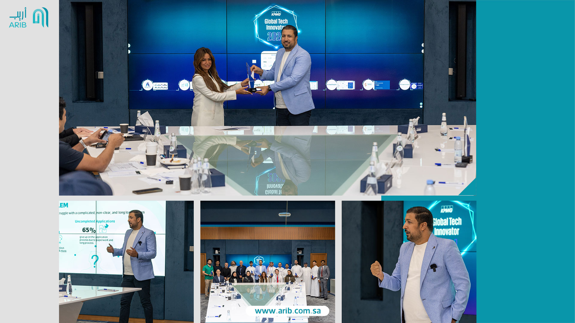 اختيار أريب ضمن أفضل 8 شركات من شركة KPMG Saudi Arabia العالمية